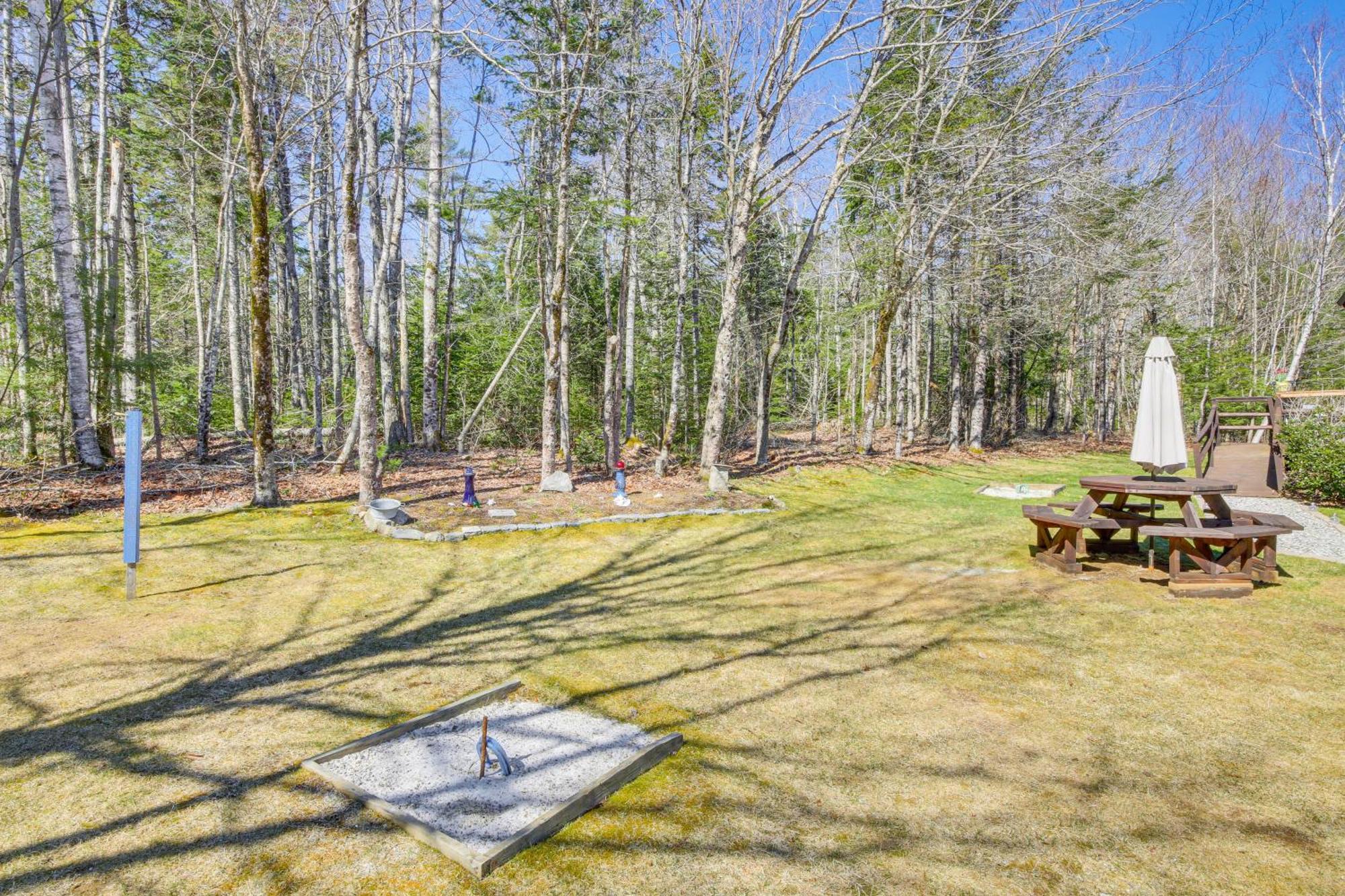 Rustic Searsport Cabin Loft And Sunroom On 10 Acres Εξωτερικό φωτογραφία