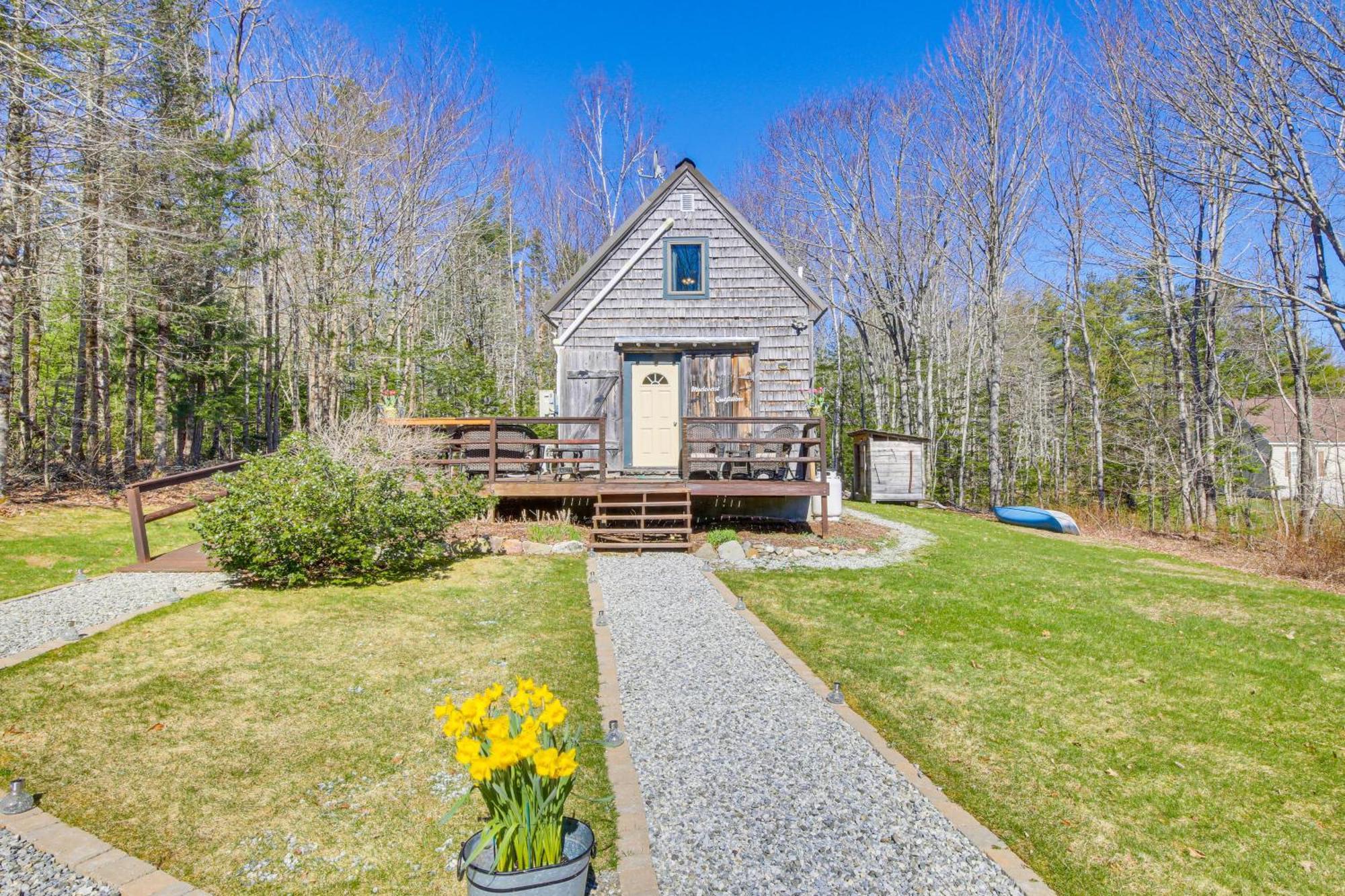 Rustic Searsport Cabin Loft And Sunroom On 10 Acres Εξωτερικό φωτογραφία